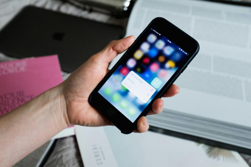 People discussing products in an online focus group meeting